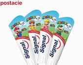 Signal Pasta do zębów dla dzieci Junior Super Mario 6-13 lat 2x75 ml – zdjęcie 4