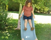 Smoby Zjeżdżalnia ogrodowa 150 cm dla dzieci - wysokość 1 m, z przyłączem wody – zdjęcie 4