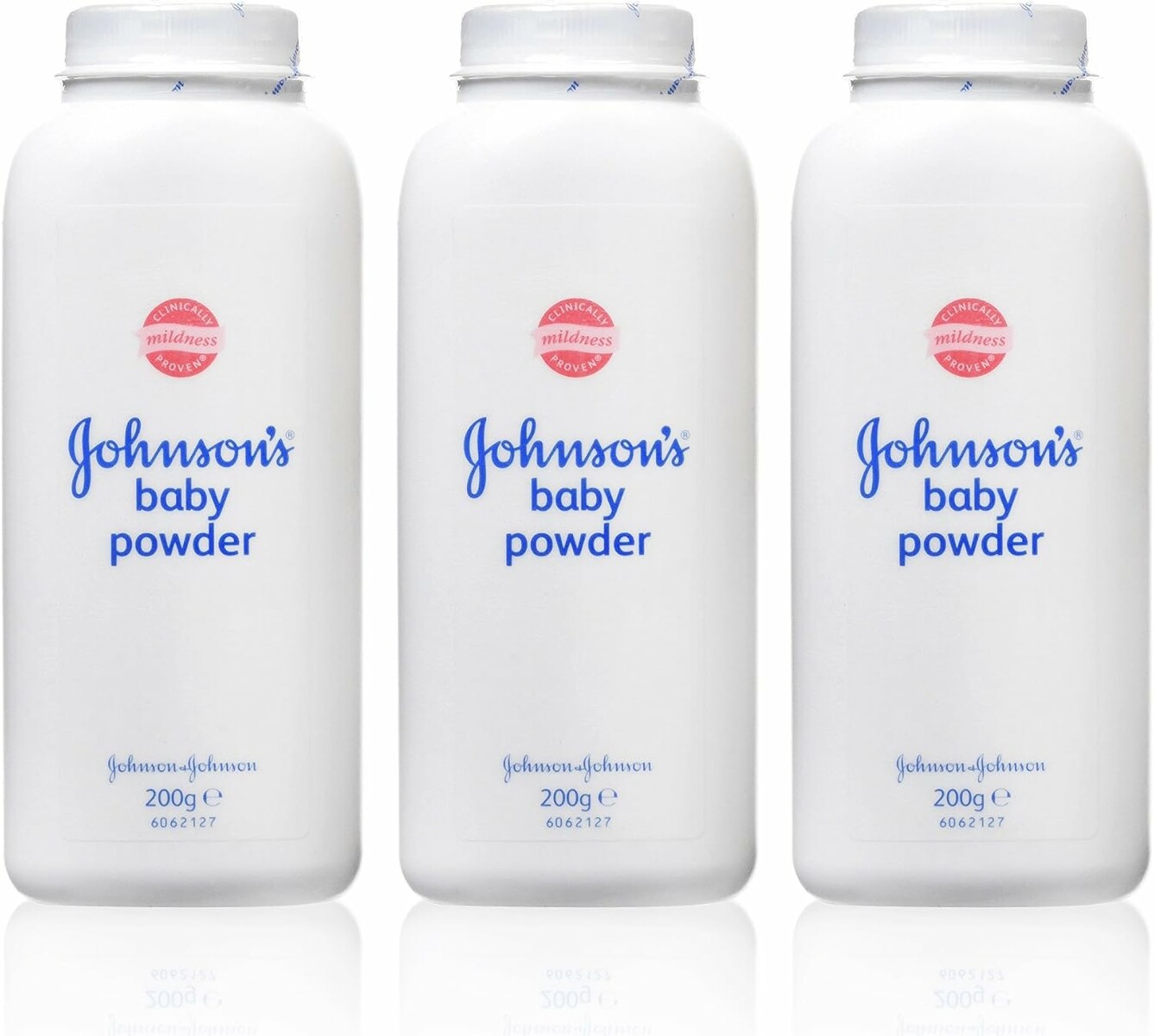 Johnson's Baby Puder 3x200 g - zasypka dla niemowląt