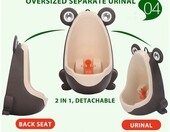 Yunir Pisuar naścienny dla chłopców - pisuar do nauki dla dzieci w kształcie żaby – zdjęcie 3