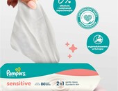 Pampers Sensitive Chusteczki nawilżane 9x80 - 720 szt. dla dzieci – zdjęcie 3