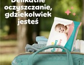 Pampers Sensitive Chusteczki nawilżane 9x80 - 720 szt. dla dzieci – zdjęcie 5