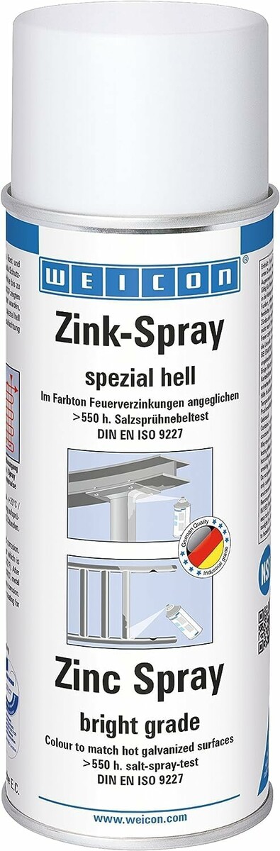 WEICON podkład cynkowy antykorozyjny w sprayu, jasny, 400 ml