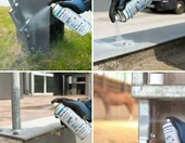 WEICON podkład cynkowy antykorozyjny w sprayu, jasny, 400 ml – zdjęcie 2