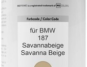 MG PRIME lakier bazowy samochodowy w sprayu BMW 187 Savannabeige 400 ml – zdjęcie 2