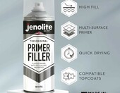 JENOLITE podkład akrylowy w sprayu biały, wypełniacz do karoserii 400 g – zdjęcie 2