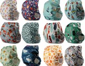 Littles & Bloomz pieluchy wielorazowe kieszonkowe, 12 szt., jeden rozmiar – zdjęcie 3