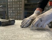 REOXYL MAT-300 mata z włókna szklanego 1,25 x 4 m do napraw karoserii – zdjęcie 4