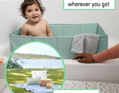 Ingenuity Tuckaway składana wanienka podróżna do prysznica, 12 mies. - 5 lat – zdjęcie 5