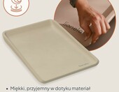 Lionelo Megs przewijak piankowy wodoodporny 70x49 cm, beż – zdjęcie 4