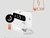 Lionelo BabyAir Flow elektryczny aspirator do nosa dla niemowląt, bezprzewodowy – zdjęcie 4