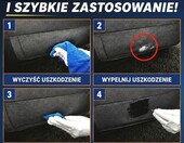 ATG Zestaw naprawczy do plastiku samochodowego – renowacja zderzaka, czarny – zdjęcie 4