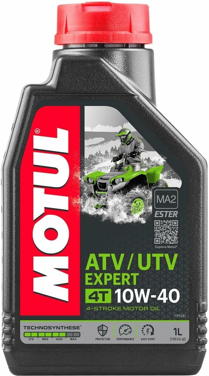 MOTUL ATV-UTV Expert 4T 10W40 1 l – półsyntetyczny olej silnikowy