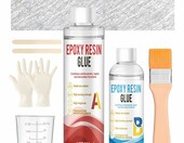WEILAOK Żywica epoksydowa z matą z włókna szklanego 300 ml – do naprawy karoserii – zdjęcie 1