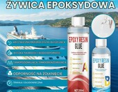 WEILAOK Żywica epoksydowa z matą z włókna szklanego 300 ml – do naprawy karoserii – zdjęcie 3