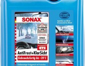 Sonax AntiFrost&KlarSicht 5 l - zimowy płyn do spryskiwaczy -20 C – zdjęcie 1
