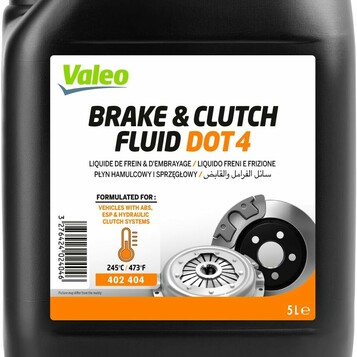 Płyn hamulcowy DOT 4 5 l Valeo, stan: nowy