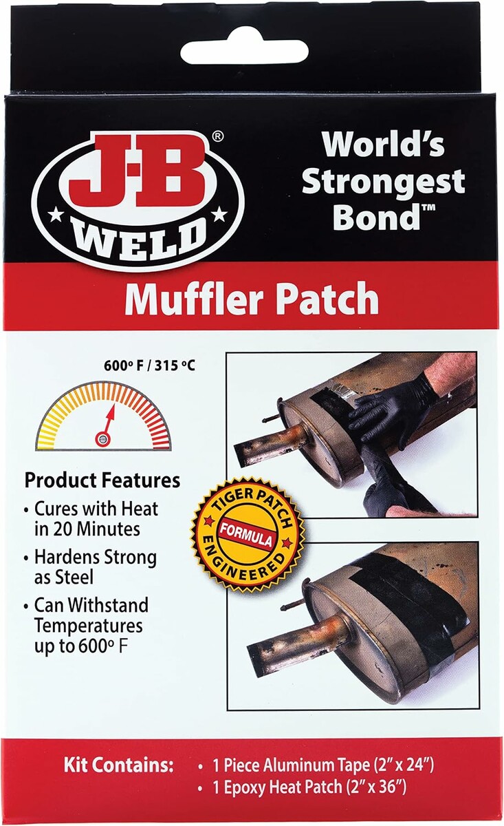 J-B Weld 39205 Tiger Patch - zestaw naprawczy do tłumików i rur wydechowych