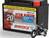 Cartec Akumulator motocyklowy YB4L-B 4Ah 120A – żelowy – zdjęcie 1