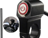 Greluma Przełącznik na kierownicę motocyklową 22 mm, 12V – zdjęcie 1