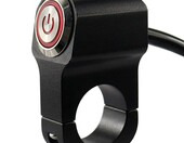 Greluma Przełącznik na kierownicę motocyklową 22 mm, 12V – zdjęcie 2