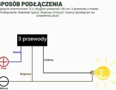 Greluma Przełącznik na kierownicę motocyklową 22 mm, 12V – zdjęcie 5