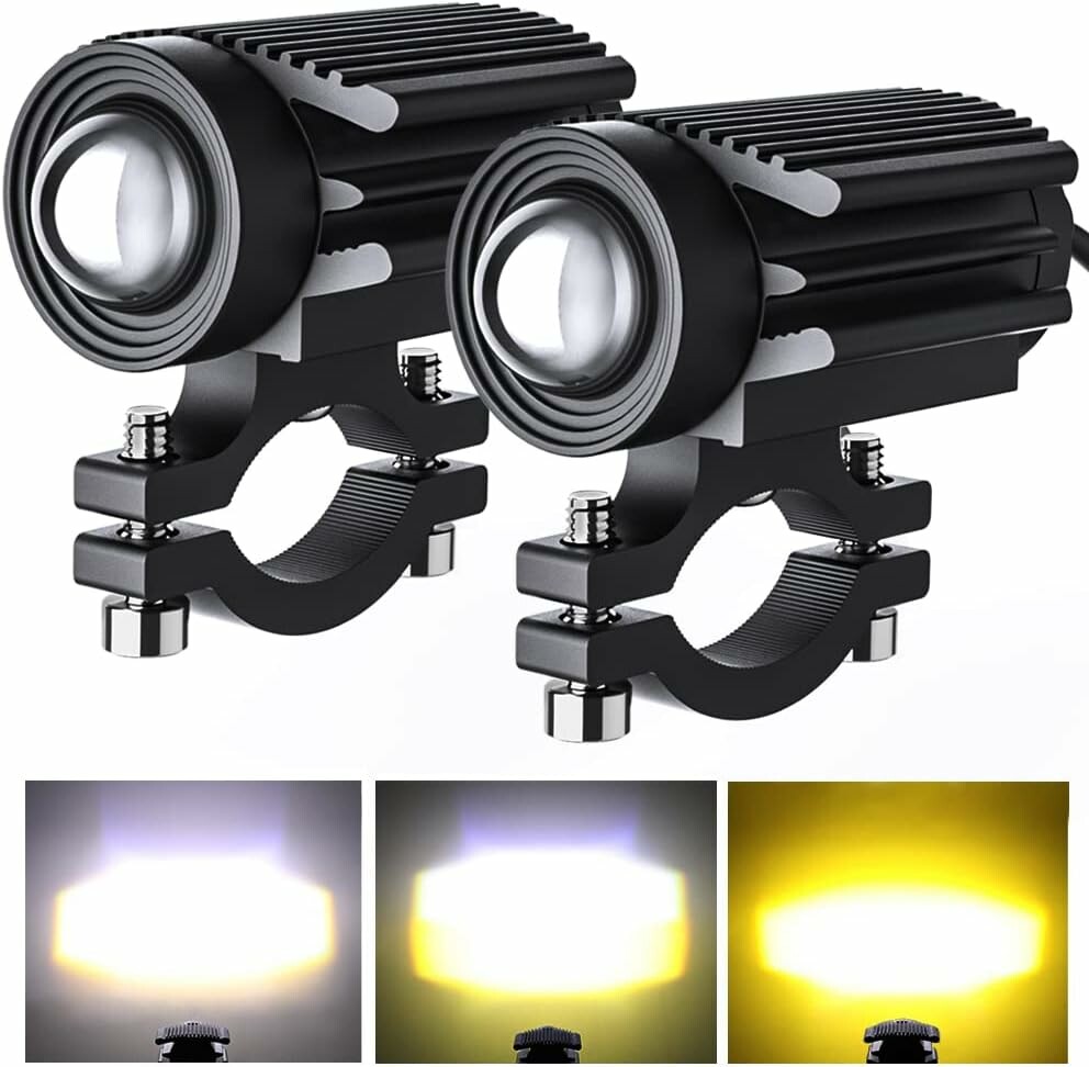 Kairiyard LED 60W – dodatkowe reflektory motocyklowe, 2 szt.