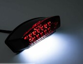 evomosa uniwersalna lampa tylna LED motocyklowa 12V, stop + oświetlenie tablicy – zdjęcie 2