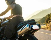 evermotor odblaski motocyklowe tylne czerwone z homologacją E4, 2 szt. – zdjęcie 2