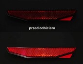 evermotor odblaski motocyklowe tylne czerwone z homologacją E4, 2 szt. – zdjęcie 4