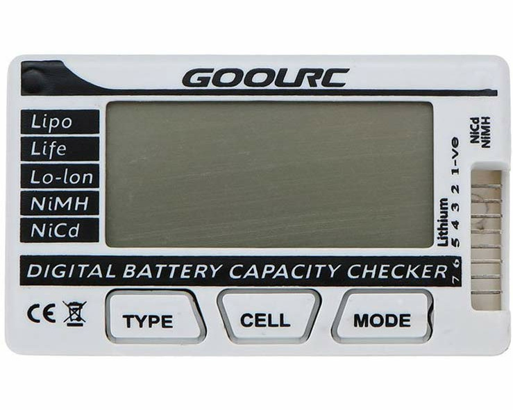 Cyfrowy miernik pojemności baterii GoolRC LIPO LIFE RM4155