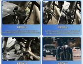 Kalexion Uchwyty do reflektorów motocyklowych Ø20–38 mm, 2 szt. – zdjęcie 4