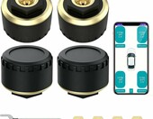 TECKZOON Czujniki ciśnienia w oponach TPMS do motocykla, 4 szt. – zdjęcie 1