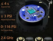 TECKZOON Czujniki ciśnienia w oponach TPMS do motocykla, 4 szt. – zdjęcie 5