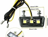 MDLSDE podświetlenie tablicy rejestracyjnej LED do motocykla i quada 12V IP67 – zdjęcie 2