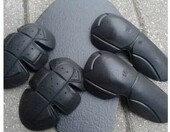 Bikers Gear Australia – kurtka motocyklowa dżinsowa z kevlarem, czarna 2XL – zdjęcie 4