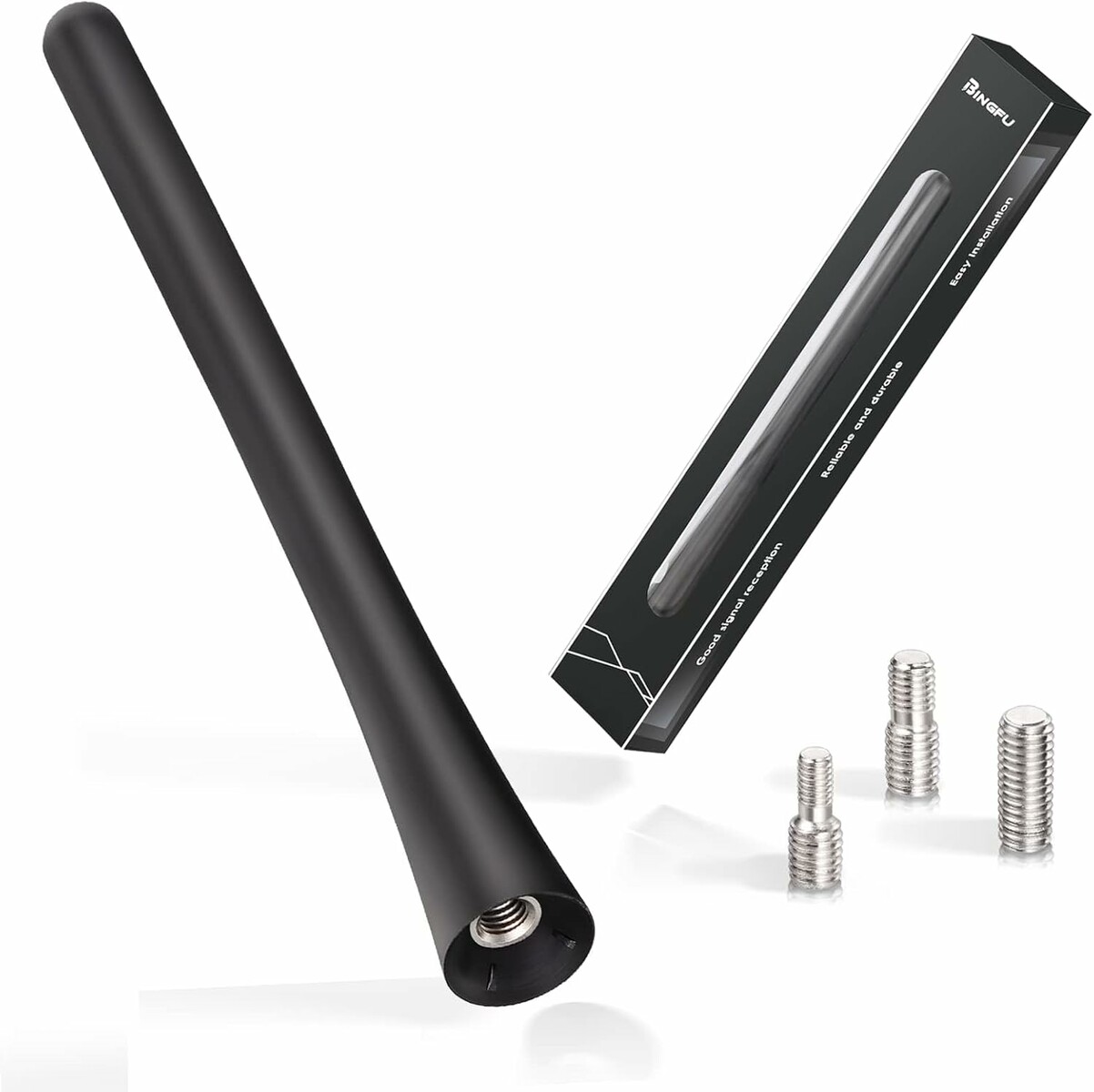 Bingfu antena samochodowa uniwersalna 16 cm, AM/FM