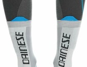 Dainese Dry Mid Socks – letnie skarpety motocyklowe, czarno-niebieskie – zdjęcie 4