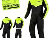SHIMA Hydrodry 2.0 – kombinezon przeciwdeszczowy motocyklowy, fluo, rozmiar L – zdjęcie 1