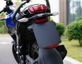 evermotor aluminiowy uchwyt tablicy rejestracyjnej motocykla z odblaskiem – zdjęcie 2