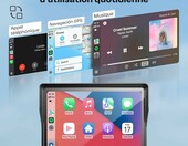 WonVon nawigacja motocyklowa GPS 5 cali z CarPlay i Android Auto – zdjęcie 3