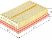 Filtr powietrza Bosch F 026 400 438 - wkład filtra do silnika – zdjęcie 5