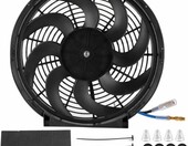 Greensen Elektryczny wentylator chłodnicy 12V - uniwersalny slim fan – zdjęcie 5