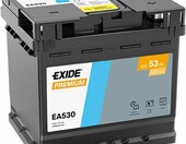 EXIDE Premium Akumulator samochodowy 12V 53Ah 540A – zdjęcie 1