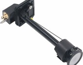 Walfront Wskaźnik ssący do oleju z manometrem, ABS – zdjęcie 1
