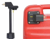 Walfront Wskaźnik ssący do oleju z manometrem, ABS – zdjęcie 4