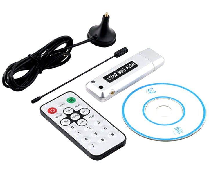 Tuner USB DVB-T MPEG-4 HDTV Karta TV + PILOT + CD