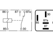Bosch 0986332022 mini przekaźnik samochodowy 12V 60A, 5-pinowy – zdjęcie 3