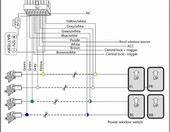 KIMISS moduł sterujący drzwi/szyby 12V - automatyczne zamykanie okien – zdjęcie 3
