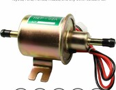 CarBole Elektryczna pompa paliwa 12V uniwersalna, mosiezna HEP-02A do benzyny i diesla – zdjęcie 2